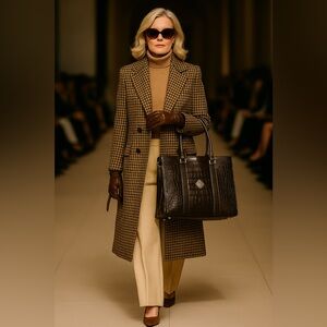 👜 Tote - Coldwater Creek Croc Style / Elegant